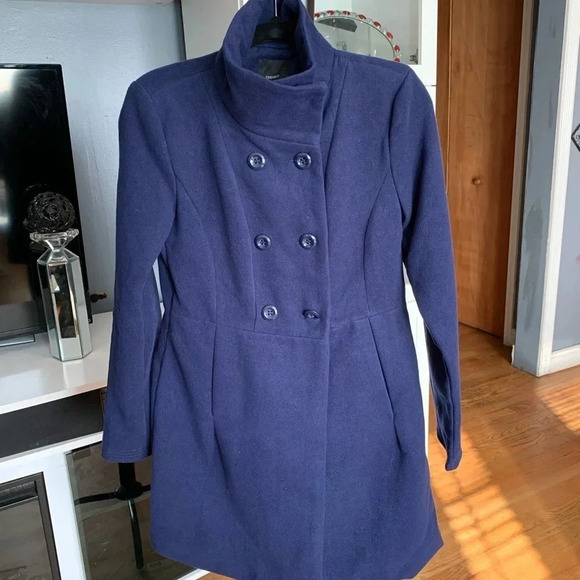 Forever 21 Double-Breasted Coat - Picture 1 of 7
